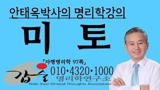 미토(未土)의 특성과 심리(지지)-(자평명리학97쪽) - 010 4320 1000  갑술명리학 안태옥박사의 팔자강의