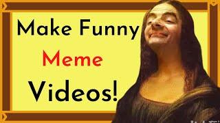 How to make a meme video? [Easy Tutorial for beginners!]