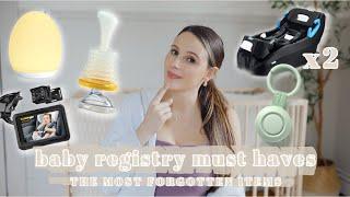 MOST FORGOTTEN BABY REGISTRY ITEMS | Baby Registry Must Haves For New Moms