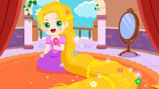 Rapunzel  | Princess Song | Nursery Rhymes | Sing Along | Kid's Songs | Lotty Friends