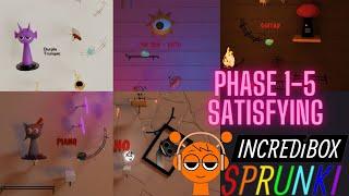 Incredibox Sprunki Phase 1 to 5 Sounds on Various Musical Instrument Compilation #sprunki #watchnow