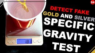 Specific gravity test : Method to verify if your precious metal is real