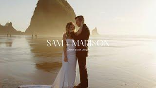 Couple Shares Emotional Vows During Oregon Coast Elopement | Oregon Wedding Videography