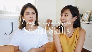 社交好難？七個讓你提升「social skills 社交能力」的好方法！（強列推薦必看）｜Jasmine ft. Angela