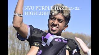 NYU Purple Haze Highlights 21-22