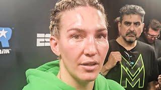 Mikaela Mayer FULL POST-FIGHT vs Sandy Ryan | SHUTS DOWN close fight & talks WHAT’S NEXT