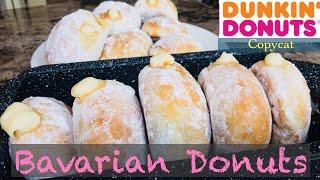 Bavarian filled Baked donuts (dunkin donuts copycat) | Papay Bread ATBP