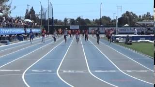 Michael Norman (Vista Murrieta) - 10.27 in 100m at Mt. SAC Relays