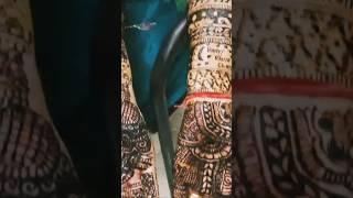 Karwachauth special Mehandi competition at GMSSSS Tosham