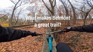 What makes Belmont a great trail? @wanapop1