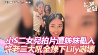 小S二女兒拍片遭姊妹亂入扭臀！　許老三激動大吼全錄下Lily嚇壞｜三立新聞網 SETN.com