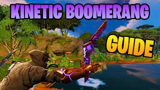 How to Use the Kinetic Boomerang in Fortnite Season 3