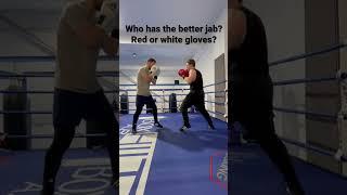 Who has the better jab? #shorts #boxing #boxershorts #boxingtraining #boxer #tyson #jab