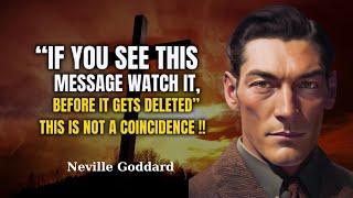 Neville Goddard - ONLY A FEW WILL SEE THIS MESSAGE! It's No Accident