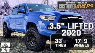 3.5" Lifted Tacoma with Dirty Life Mesa Wheels & -12mm Offset | ExtremeTerrain Customer Builds