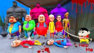 Motu Patlu Playing Hide And Seek With Shinchan And Hulk In Gta 5