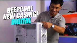 New Case ni Deepcool Grabe ang GANDA!!! CH560 Digital Chassis White Unboxing & Overview