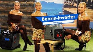 Merve zeigt die leistungsstarken Benzin-Inverter | @PEARL-TV September 2024