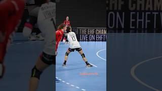 Handball girls penalty goal #shorts #youtubeshorts #handball #ehf #rukomet #thehomeofhandball #ehfel