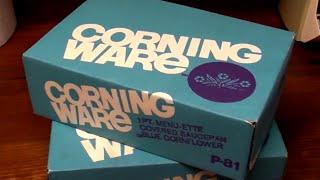 Unboxing My New CorningWare Blue Cornflower Menuettes Saucepans