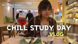 Chill Study Day - VLOG