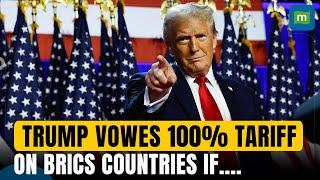 Donald Trump's Big Warning For India, China, Russia | BRICS 2024 | US Dollar Vs BRICS Currency