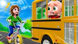 Wheel on The Bus Song + Funny Kids Songs and More Nursery Rhymes & Kids Songs - PIB Little Song