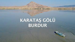 Karataş gölü ve Flamingolar 4K Drone Çekimi 2021 / Karataş lake and Flamingos 4K Drone Shot | Burdur