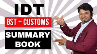 IDT GST + CUSTOMS SUMMARY || CA. Yashvant Mangal || For CA/CS/CMA Final || CA. Yashvant Mangal ||