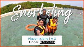 Snorkeling in Pigeon Island | A-Z Under 6 Minutes !!!