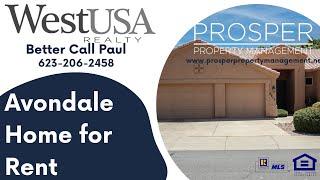 Avondale Arizona Home For Rent 3BR/2BA Prosper Property Management