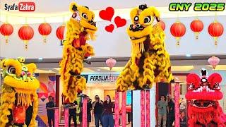 Barongsai Tonggak Tien Lung Indonesia | CNY 2025 Acrobatic lion dance high pole