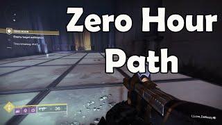 Zero Hour Burn Room Path.  Don't Get Burned! Zero Hour Guide 2024.