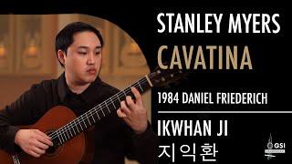 Ikwhan Ji (지익환) performs S. Myers' "Cavatina" from "The Deer Hunter". Guitar: 1984 Daniel Friederich