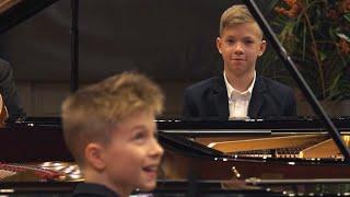 Mozart: "Lodron" Concerto No. 7 for Two Pianos and Orchestra KV.242 | Adam and Mate Balogh