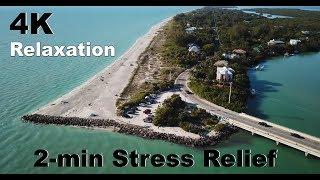 [4K] 2-min Stress Reducer - Serene Scenes | Relaxation | Calm | Cinematic | [UHD] - Florida, USA