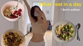 WHAT I EAT IN A DAY IN BERLIN  | 베를린에서 밥해먹기