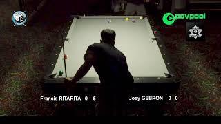 Semi-Final Joey GEBRON vs Francis RITARITA / 2023 Little Al One-Pocket Open