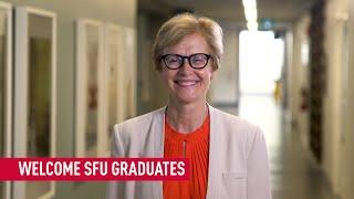 President Joy Johnson welcomes SFU Graduate Students 2021