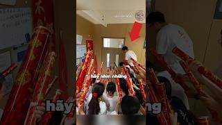 Các em học sinh tạo bất ngờ cho người thầy giáo vào buổi học cuối cùng #shorts