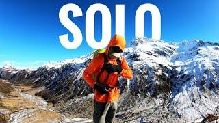 My First Time Solo Mountaineering - Climbing Falling Mountain in Winter