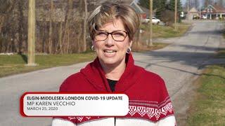 St. Thomas: COVID-19 Update from M.P. Karen Vecchio - March 26th