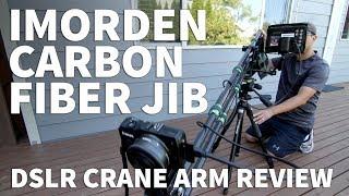 Imorden Carbon Fiber Jib - 5.7 Foot Light Weight Mini DSLR Camera Crane Arm Review