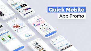 Quick Mobile App Promo Video Template