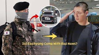 15 minutes Ago! Taehyung Suddenly Visits Jungkook in Military Camp, What Happened?