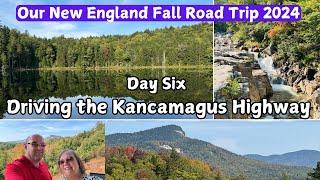 Driving the Kancamagus Highway - Our New England Fall Road Trip 2024 - Day Six