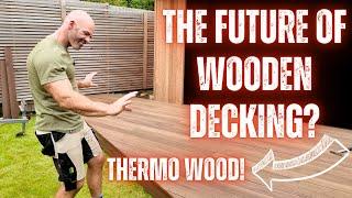 Wooden decking is NOT DEAD! Thermo Wood Oak Decking