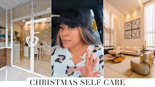 CHRISTMAS SELF-CARE VLOG: BREAKFAST, GROCERY SHOPPING, EYEBROWS, & UNBOXING #vlogmas2024