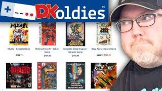 Window Shopping the Rare Games at DKOldies.com