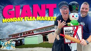 Thrifting Swap-O-Rama in Webster Florida, A Gigantic Flea Market Held On Mondays | Thrift With Me